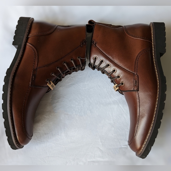 Dockers Brown Leather Boots (Size 8) - Picture 2 of 11